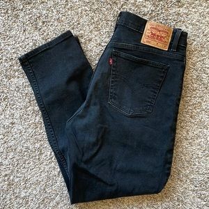 550 Black Levi Jeans